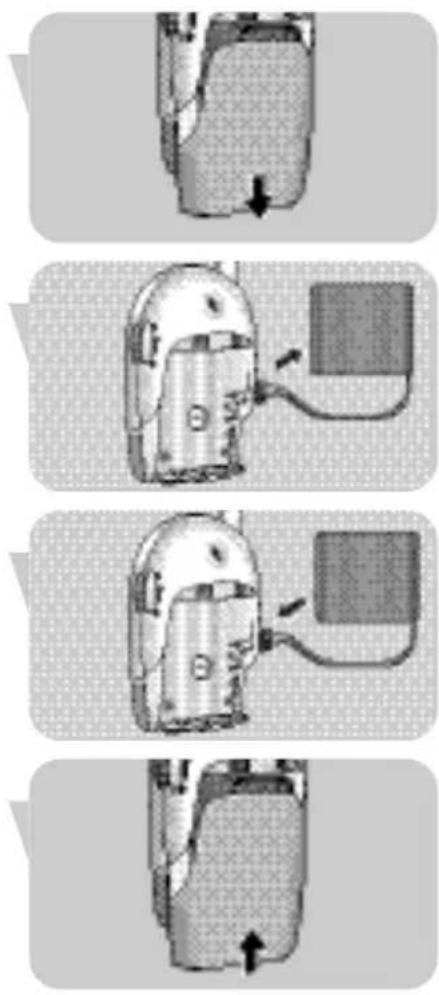 PHILIPS SCD468 - Batterijen van deoudereenheid verwangen - 1
