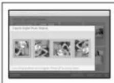 PHILIPS 7FF1AW - Copie de photos individuelles en mode consultation - 2