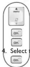 PHILIPS DECT2250G - Selecting your handset's ringing volume - 1