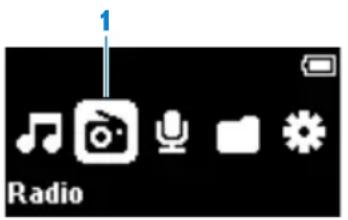 PHILIPS SA5000 - Recherche automatique de stations - 1