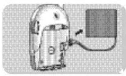 PHILIPS Avent SCD450 - Udskifting af batterienheden (lille forældreenhed) - 2