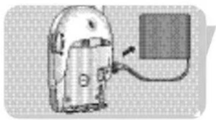 PHILIPS Avent SCD450 - Sostituire il pacco batterie (unità genitore modello piccolo) - 2
