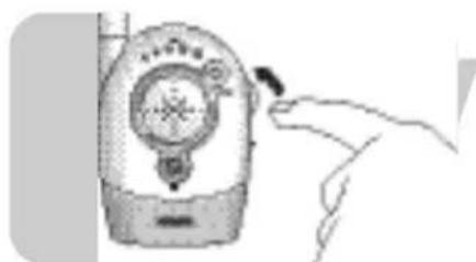 PHILIPS Avent SCD450 - Indstilling af mikrofonfølsomhed - 2
