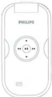 PHILIPS CT5888 - Utilisation des touches de contrôle du MP3 sur le clapet - 1