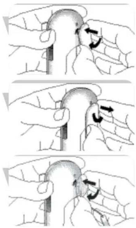 PHILIPS SCD489 - Connecting the neck strap - 1