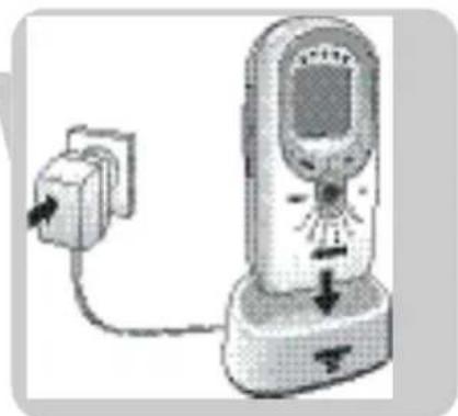 PHILIPS SCD489 - Den Babymonitor einsatzbereit machen - 1