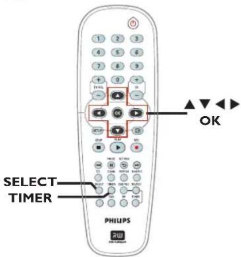 PHILIPS HTS5800H - Pour programmer un enregistrement sur votre Recorder, vous devez fournir les informations suivantes : - 1