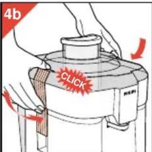 PHILIPS HR2826 - Descrizione generale (fig. 1, pag. 3) - 4