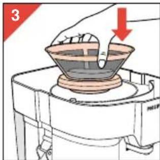 PHILIPS HR2826 - Zusammensetzen des Ents afters - 2