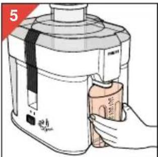 PHILIPS HR2826 - Descrizione generale (fig. 1, pag. 3) - 5