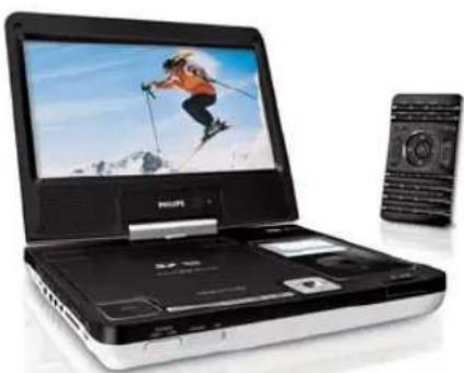 PHILIPS DCP855 - Docking Entertainment System DVD Portable with dock for iPod - 1