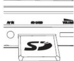 PHILIPS DCP855 - SD/MMC CARD slot. - 1