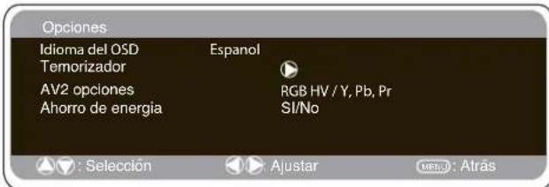 SANYO 42LE1 - Ajustes del menu del PC - 3