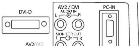SANYO 42LE1 - PC-aansluiting - 3