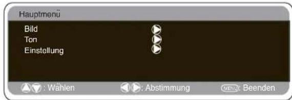 SANYO 42LE1 - MENUBETRIEB - 2