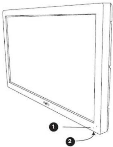 SANYO 42LE1 - Bedieningsknoppen en menu's - 1