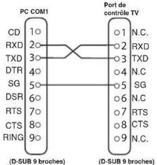SANYO 42LE1 - Connexion - 1