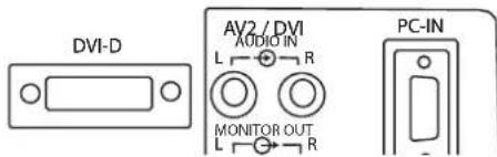 SANYO 42LE1 - DVI-D (Digital videoschnittstelle) - 1