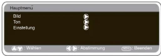 SANYO 42LE1 - Einstellungen PC-Menu - 1