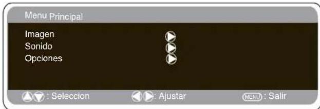 SANYO 42LE1 - Ajustes del menu del PC - 1