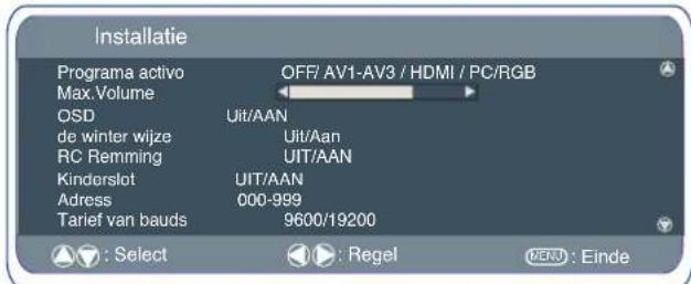SANYO 42LE1 - Instelprocedure - 1