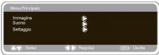 SANYO 42LE1 - Impostazioni menu PC - 1