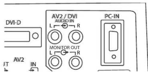 SANYO 42LE1 - - Utilización de conexiones de calidad de audio - 1
