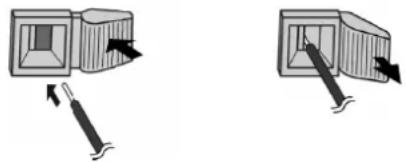 SHARP PNG655RE - Anschließen externer Lautsprecher - 1