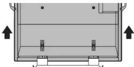SHARP PNG655RE - ■Entfernen der Griffe - 3