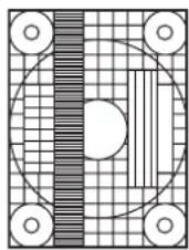 SHARP PNG655RE - Aufrufen des Einstellungsmusters - 1