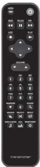 LOGITECH Transporter 930000052 - De afstandsbediening gebruiken - 1