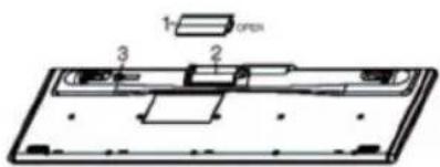 ModeCom MC7000 - Elemek behelyezé billentyüzetbe - 1