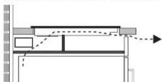 GIGASET A380 - Installatie van de inductiekookplaat boven een combatron, magnetron, Etna oven van 90 cm of een oven van een ander merk. - 2