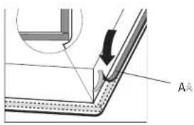 GIGASET A380 - Installatie van de inductiekookplaat boven een combatron, magnetron, Etna oven van 90 cm of een oven van een ander merk. - 5