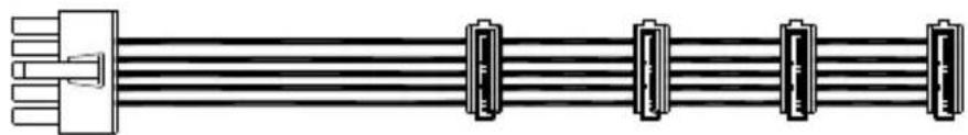 COOLER MASTER Real Power M1000 - SATA接頭 - 2