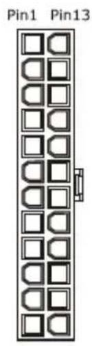 COOLER MASTER Real Power M1000 - Moederbord 24 pin stekker (P1) - 1