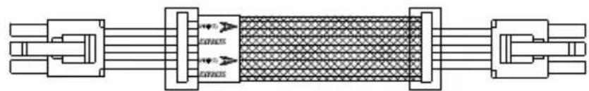 COOLER MASTER Real Power M1000 - PCI-e 6 Pin 對 PCI-e 6 Pin 接頭 - 2