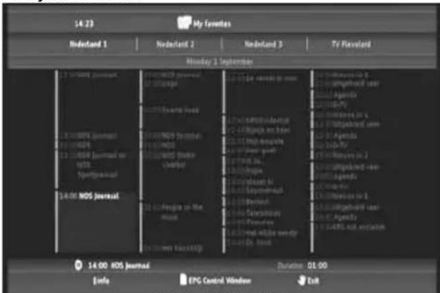 CONCEPTRONIC Media Titan - Schedule a recording in the EPG Guide - 1