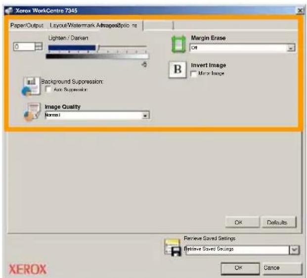 XEROX WorkCentre 7346V RX - Set the Fax Options - 1