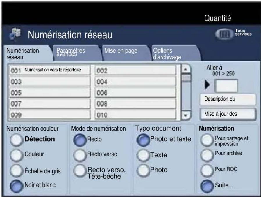 XEROX WorkCentre 7346V RX - Numérisation vers le repertoire principal - 1