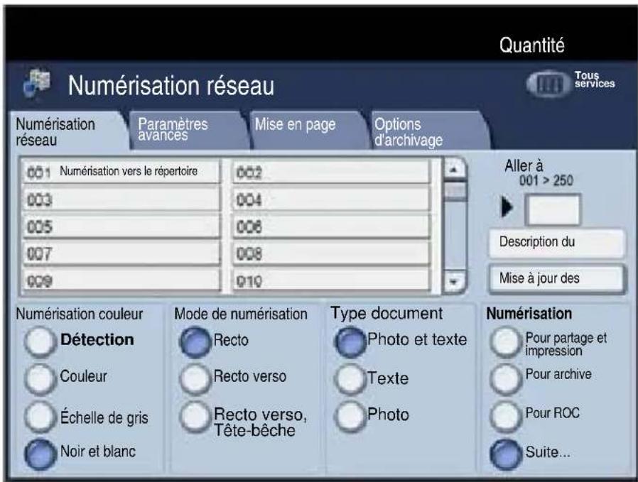XEROX WorkCentre 7346V RX - Numérisation vers le repertoire principal - 1
