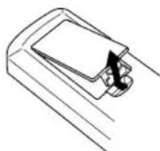 KENWOOD M303USBS - Inzetten van batterijen - 1