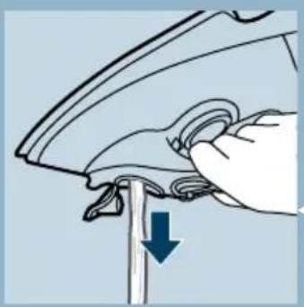 PHILIPS Elance GC3106 - Al termine della stiratura - 1