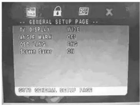 PHILIPS AJL700 - GENERAL SETUP PAGE - 1