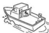 SONY Bravia KDL37XBR6 - Do not install this TV in a vehicle, ship or other vessel - 2