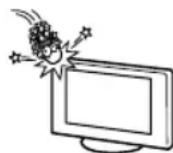 SONY Bravia KDL37XBR6 - Écran endommagé - 1