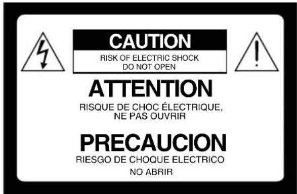 SONY Bravia KDL37XBR6 - ADVERTENCIA - 1