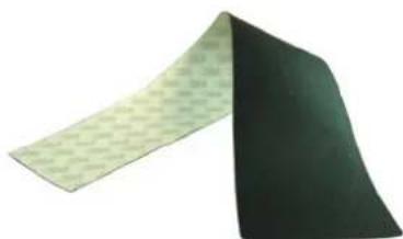 KeySonic ACK5600 ALU+ - Palm rest with leather coating - 1