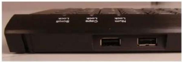 KeySonic ACK5600 ALU+ - USB 2.0-Hub - 1