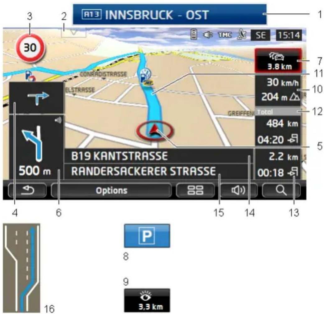 NAVIGON Volkswagen maps + more - Navigation au mode Vehicule - 1